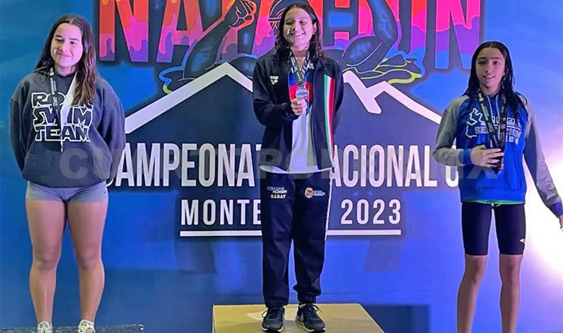 Ximena Garay es campeona nacional en 100 CI