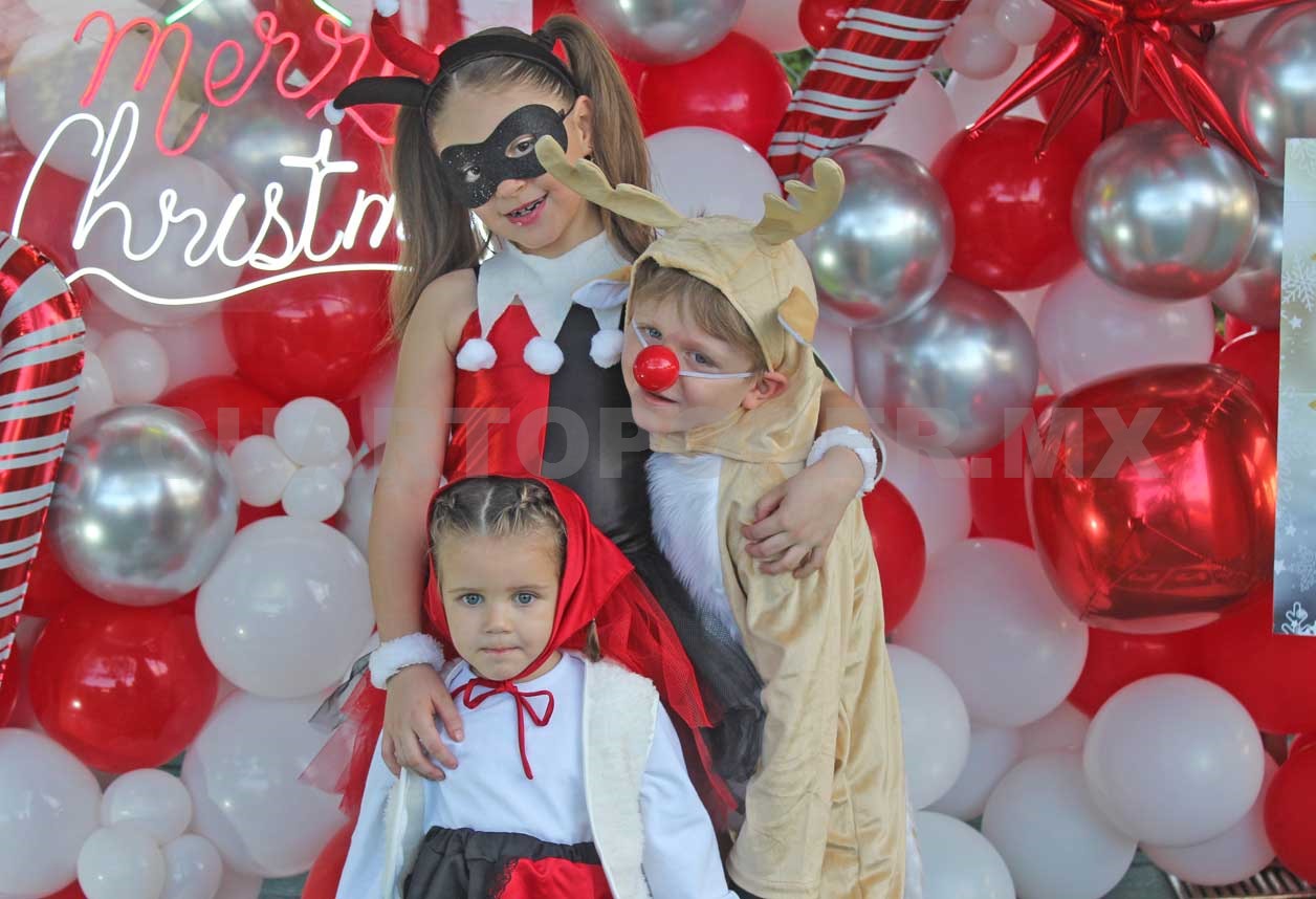 Disfrutaron el festival navideño