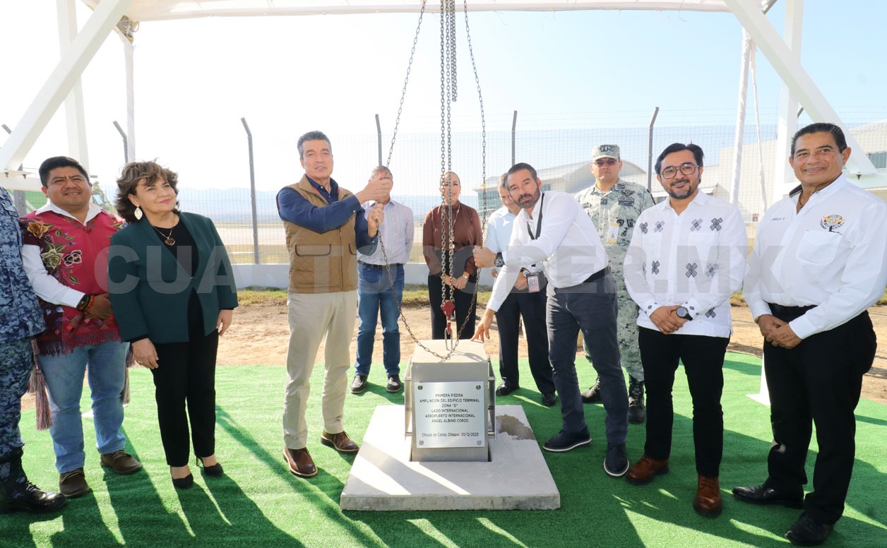 Inicia segunda ampliación del Ángel Albino Corzo