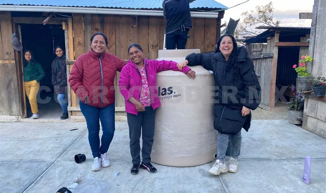“A Fluir” beneficia a familias chiapanecas