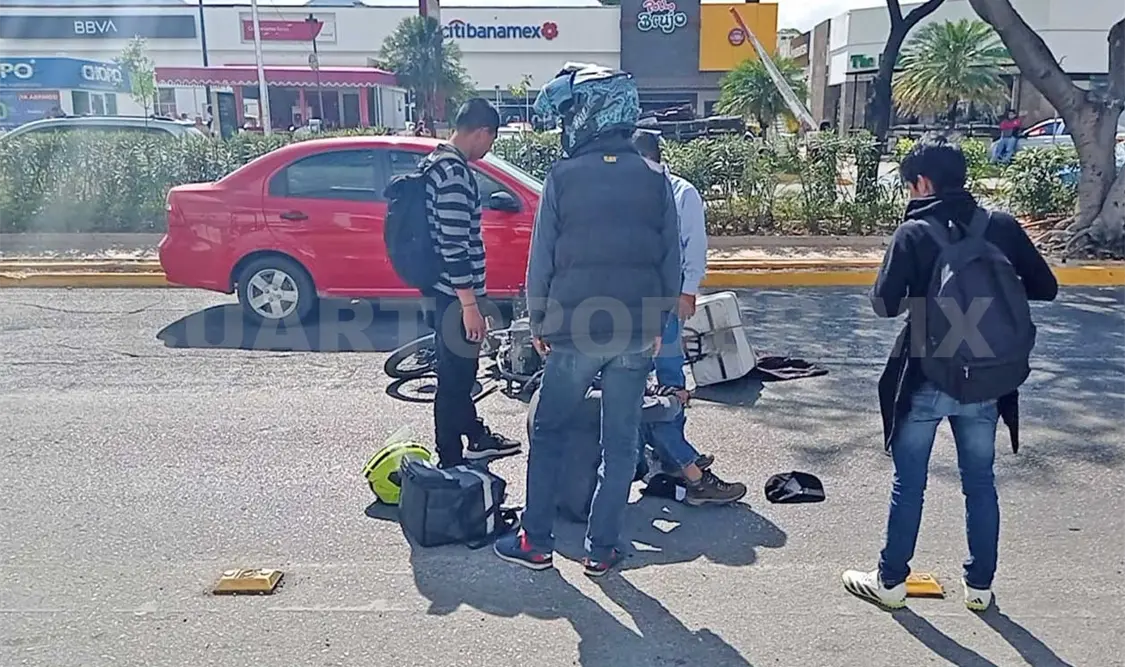 Atropellan a peatón y resulta malherido