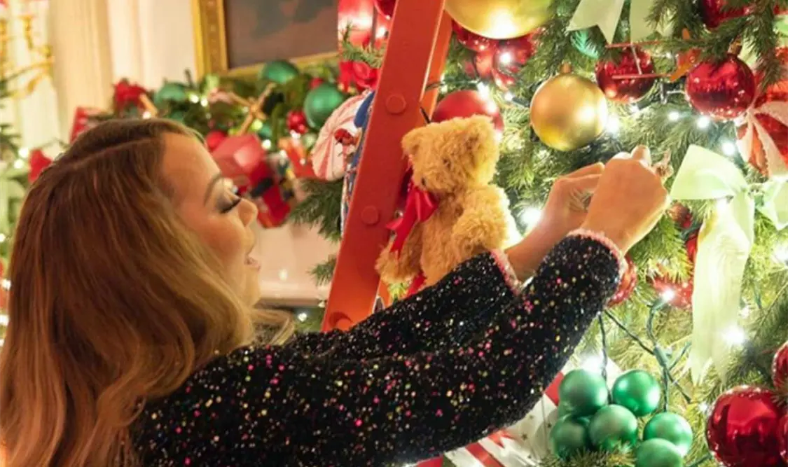 Mariah Carey viste de magia la Casa Blanca