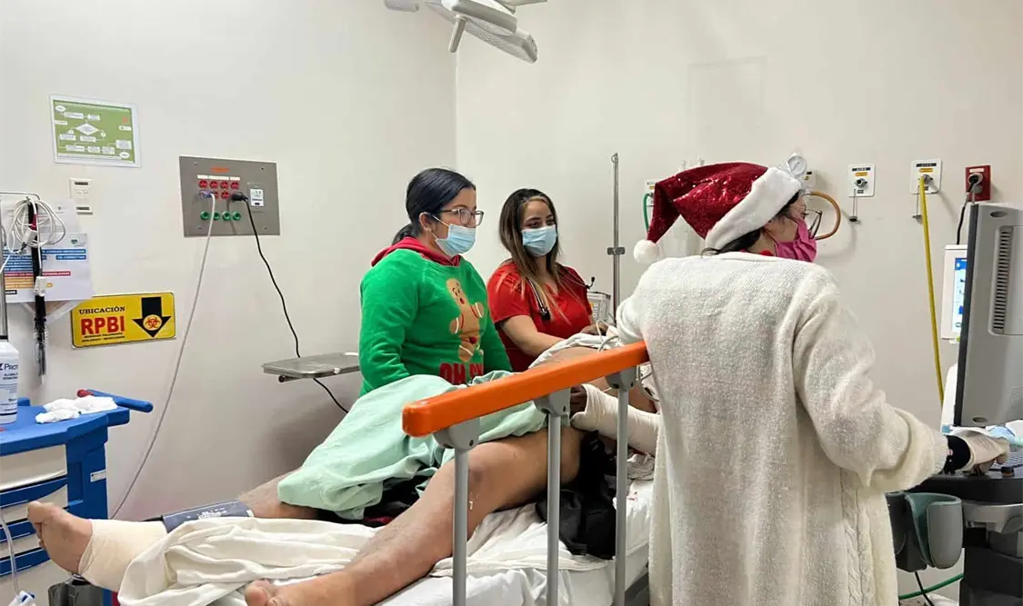 SS atiende de manera oportuna e integral a personas lesionadas en accidente del Libramiento sur