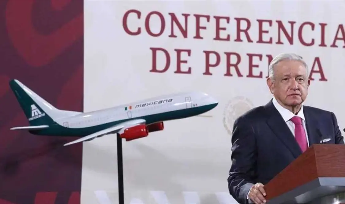AMLO encabezará regreso de Mexicana de Aviación