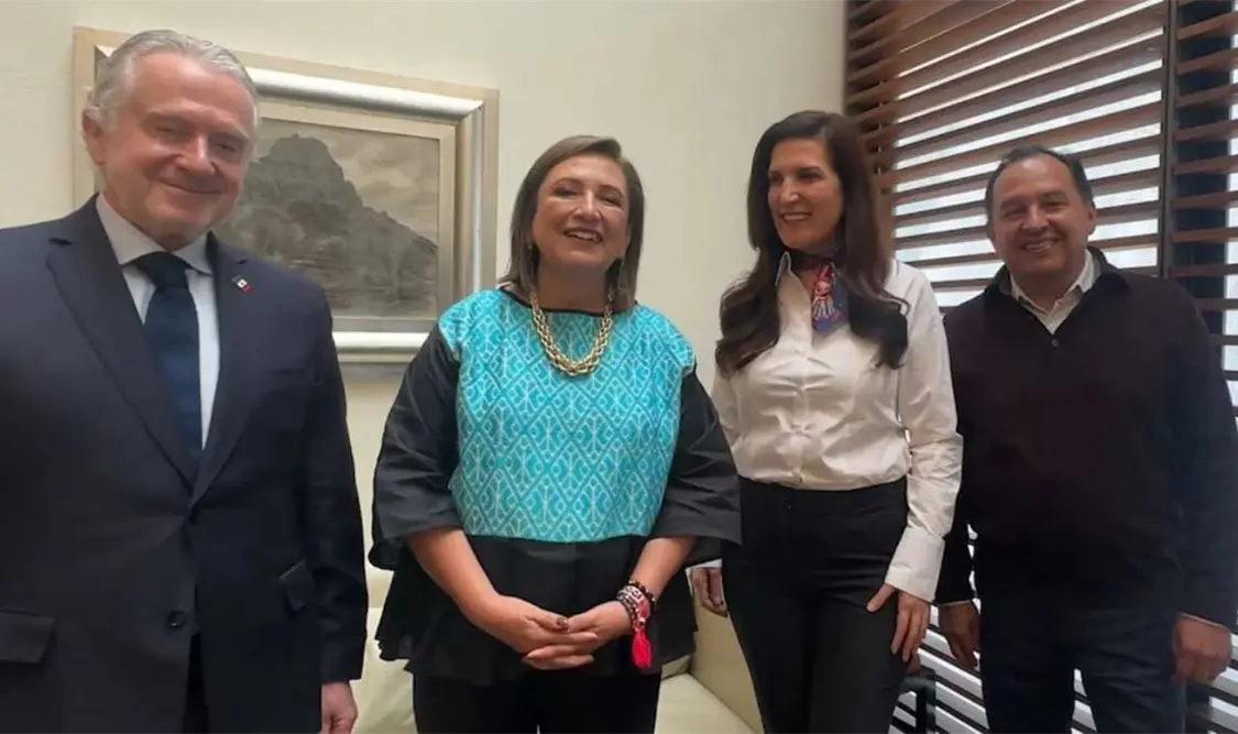 Concentran puestos clave en equipo de Xóchitl Gálvez