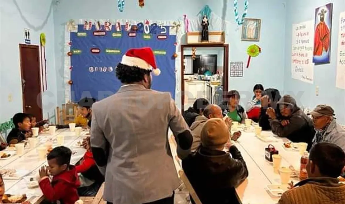Brindan cena a personas en situación de calle