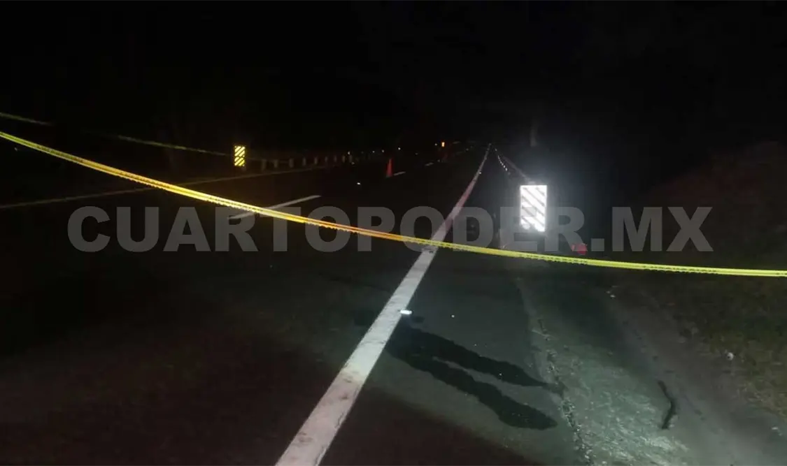 Muere motociclista al sufrir un accidente