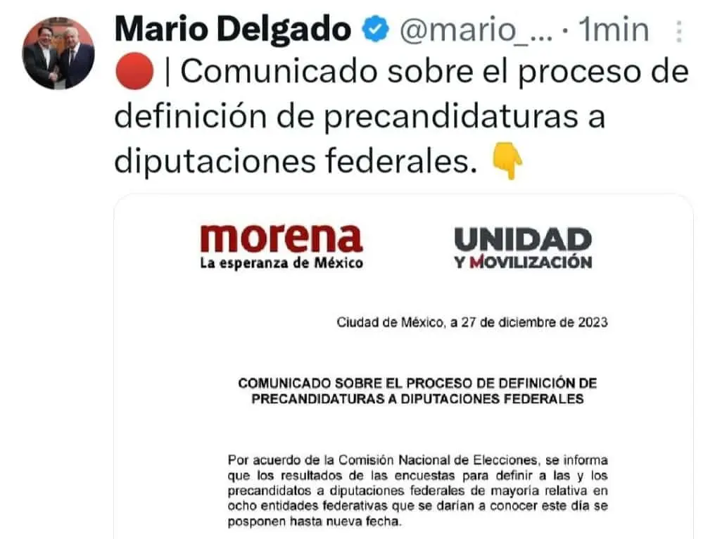 Posponen emisión de resultados para diputaciones federales
