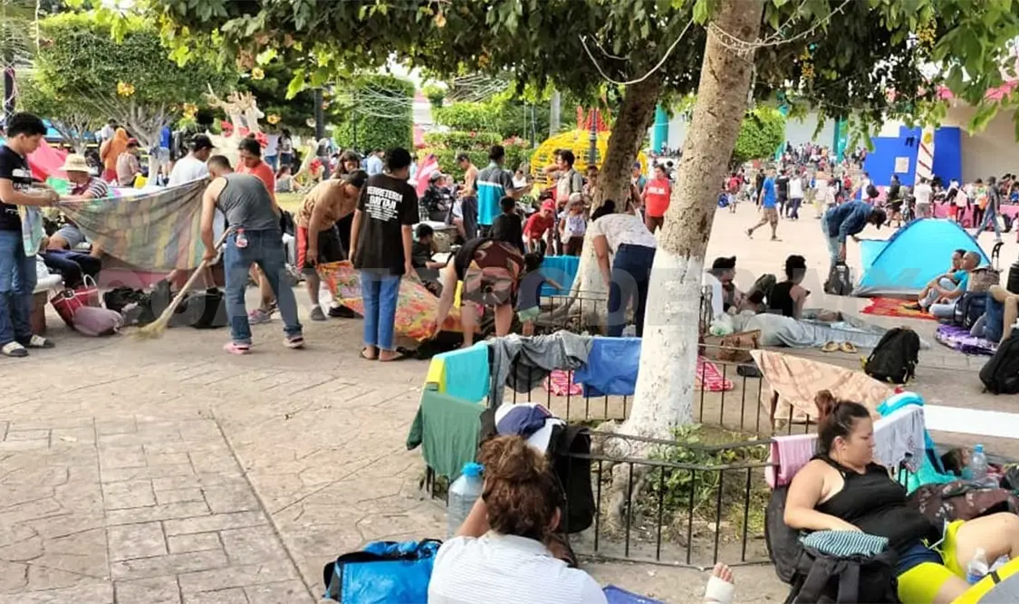 Arriba a Mapastepec el “éxodo de la pobreza”