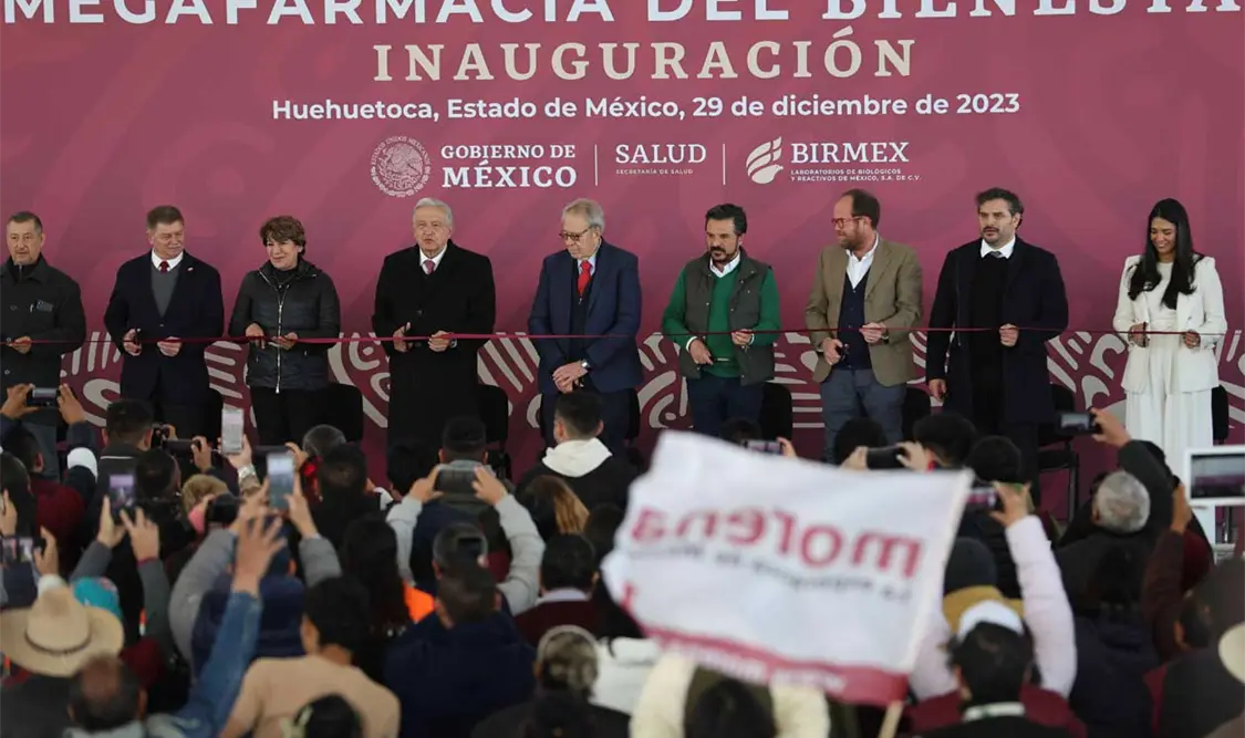 AMLO inaugura la Megafarmacia del Bienestar