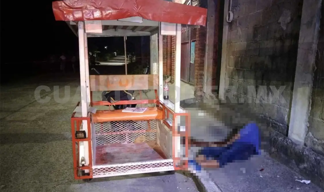 Asesinan a balazos a un triciclero en la calle