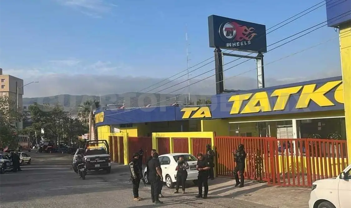 Asaltan a una llantera y se llevan dinero en efectivo