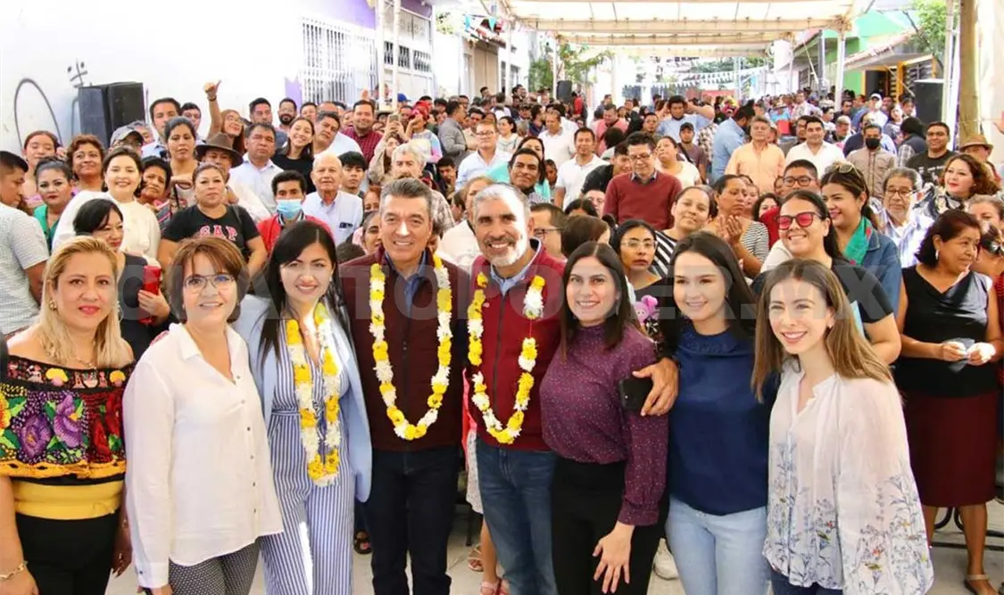 “¡Ángel, Ángel, Ángel!”, se escuchó durante el evento. Cortesía