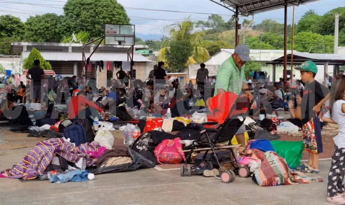 Caravana migrante recibe el 2024 con la esperanza de resolución favorable del INM