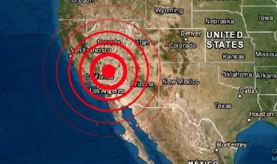 Un sismo de 4.1 sacude al sur de California
