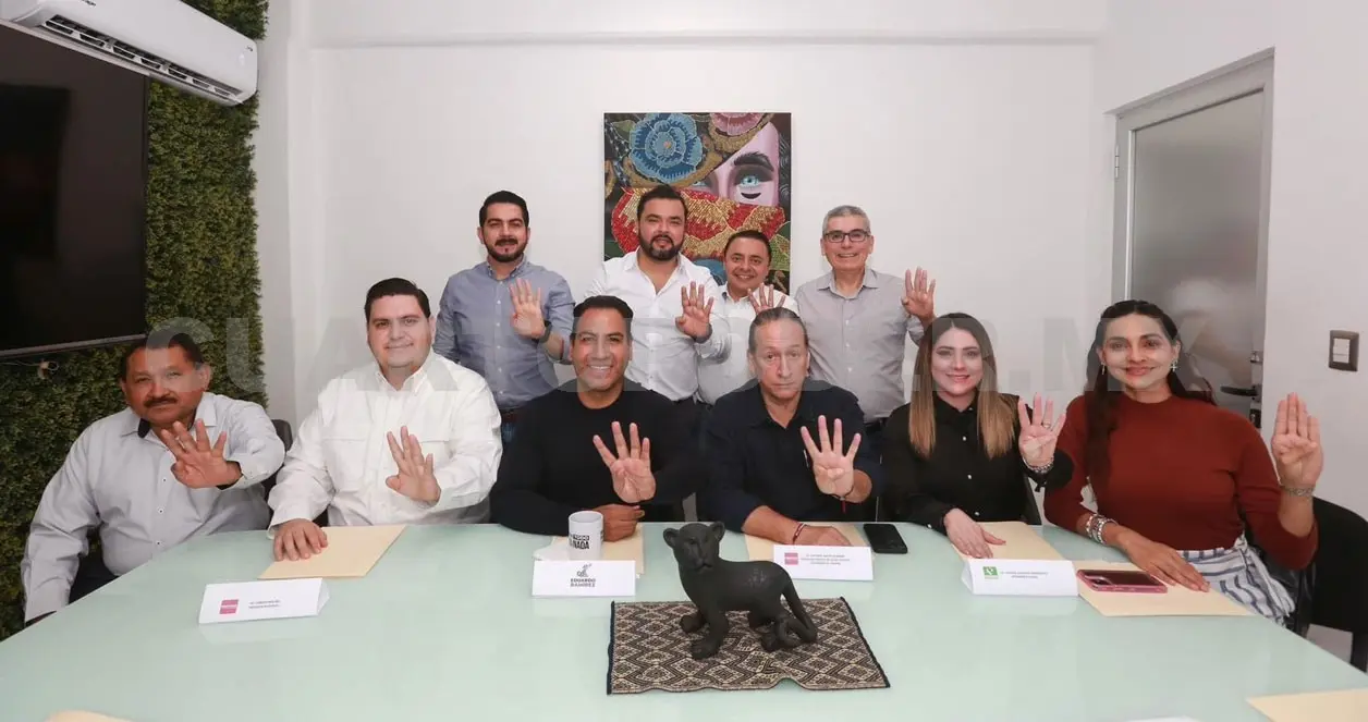 ERA se reúne con líderes de partidos políticos en Chiapas