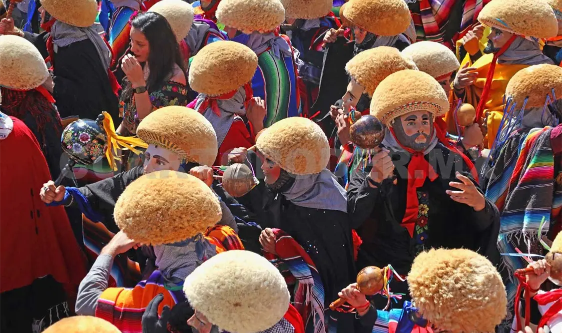 Los parachicos son una parte importante de esta festividad. Carlos López/CP