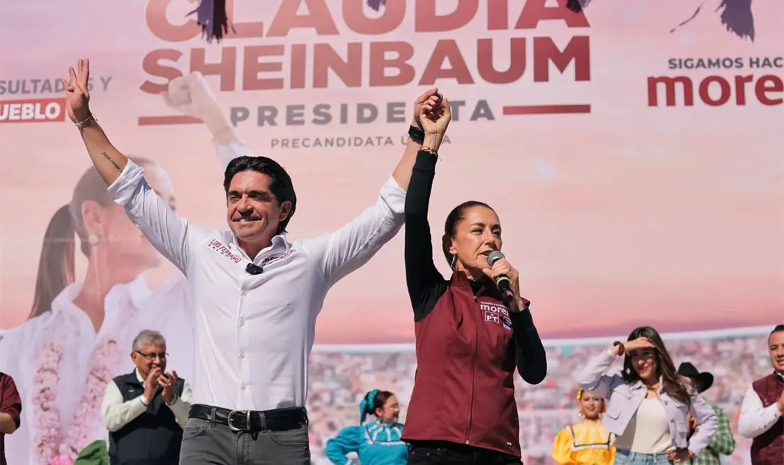 Sheinbaum llama a defender la continuidad de la 4T