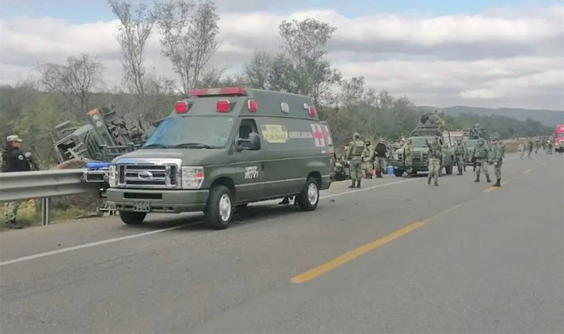 Los elementos de la Guardia Estatal auxiliaron en el lugar. Cortesía