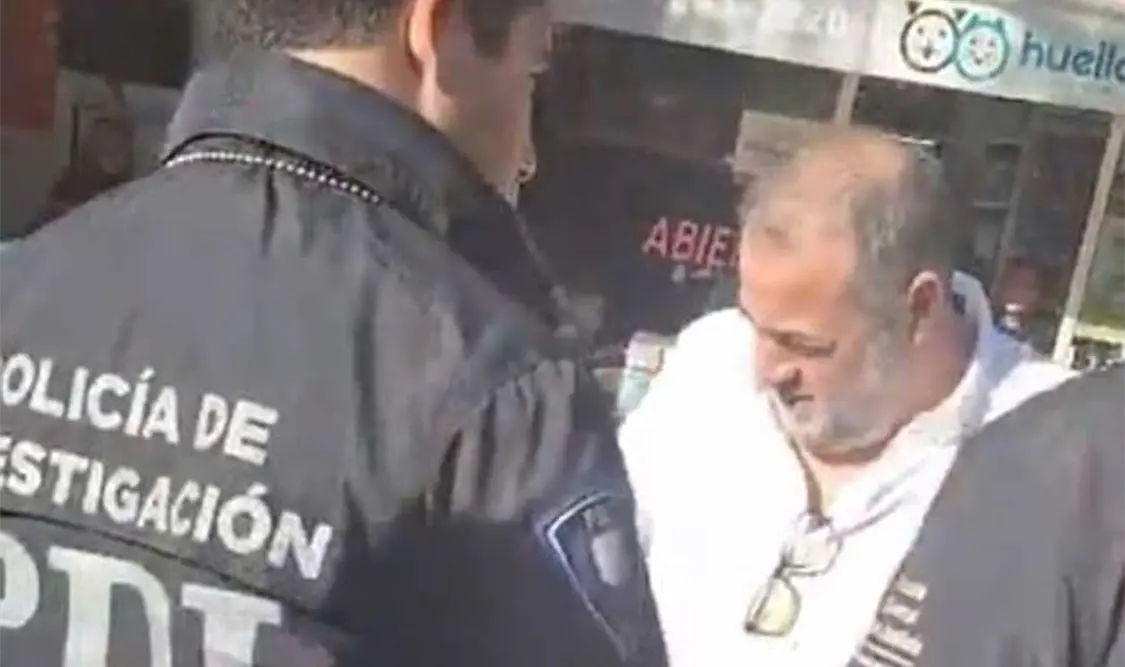 La Fiscalía informó que el video que circula en redes no se trató de la detención. Cortesía