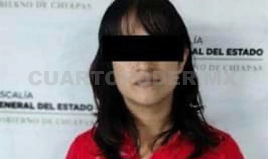El delito presuntamente fue cometido por Reynalda “N”; la arrestaron en las últimas horas en Palenque. CP