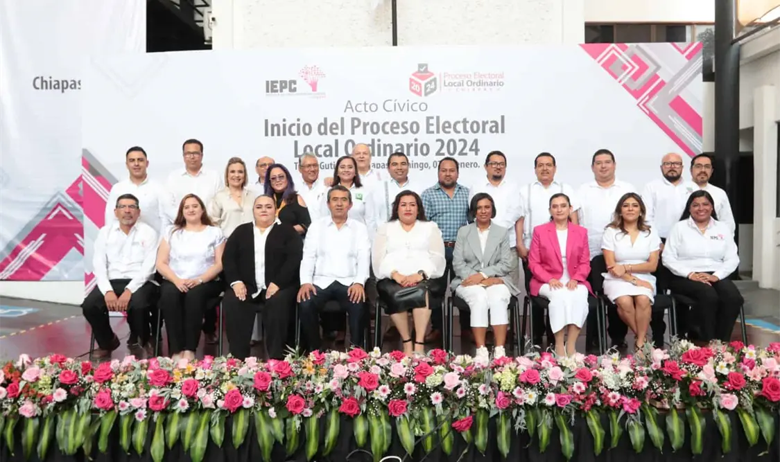 Arranca en Chiapas el Proceso Electoral Local Ordinario 2024