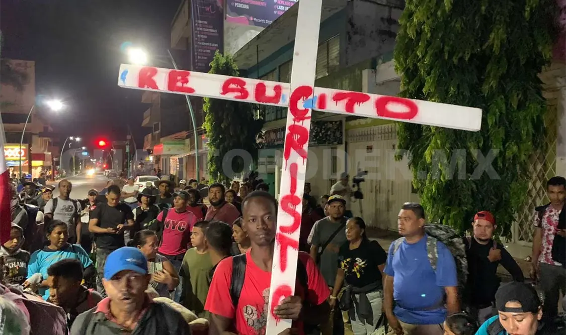 Se reagrupa caravana y va camino a Oaxaca
