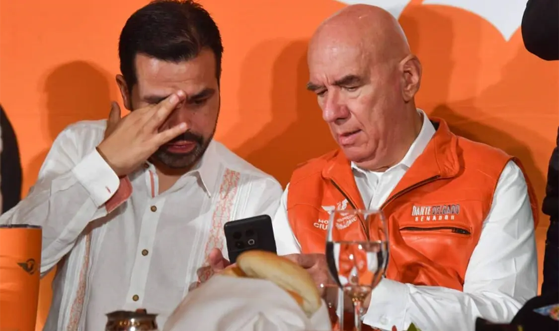 Dante Delgado adelantará a su militancia cómo van las mediciones internas en las que Álvarez Máynez está a la cabeza. Cortesía