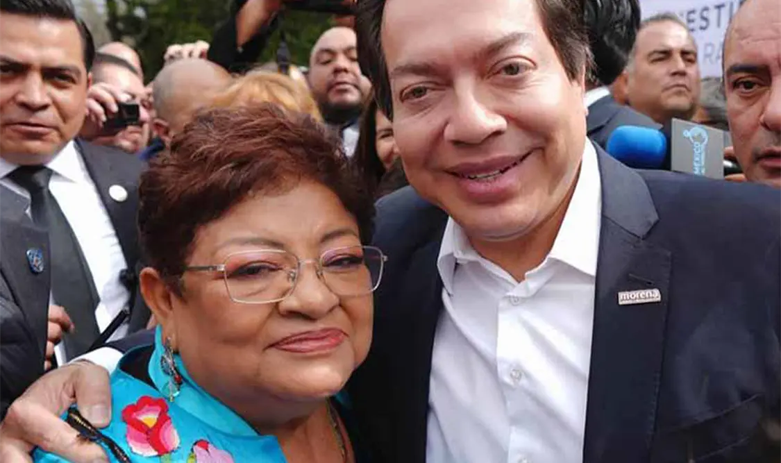 Ernestina Godoy sí está interesada en ir al Senado
