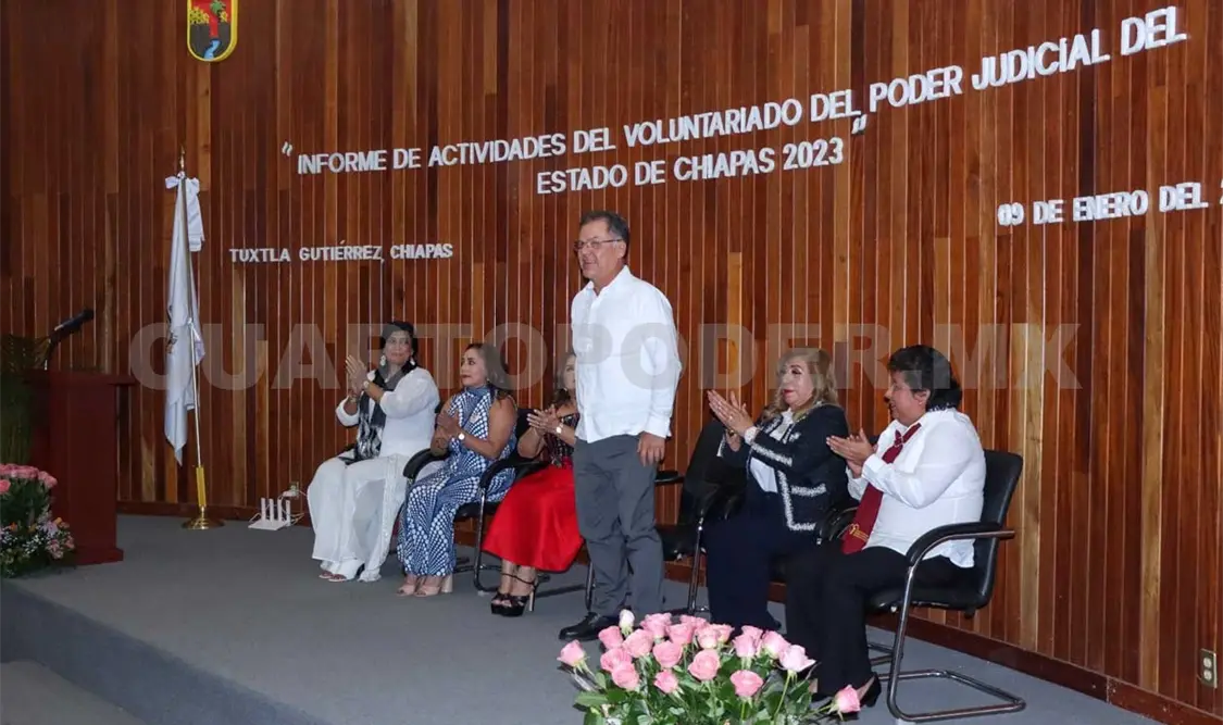 Rinde informe de actividades el Voluntariado del PJE