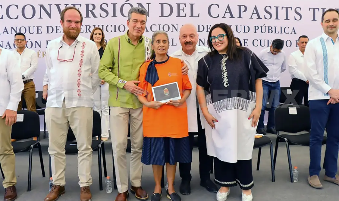 Inaugura Rutilio Escandón reconversión del Capasits