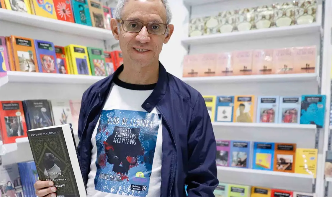 En su libro, Antonio Malpica propone jugadas macabras a partir de cuentos de Edgar Allan Poe. CP