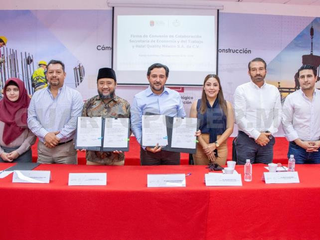 Firma SEyT convenio con Halal Quality México