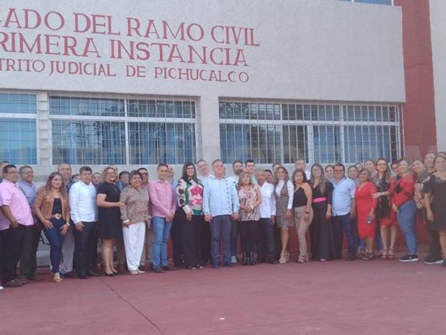 Guillermo Ramos recorre distritos judiciales