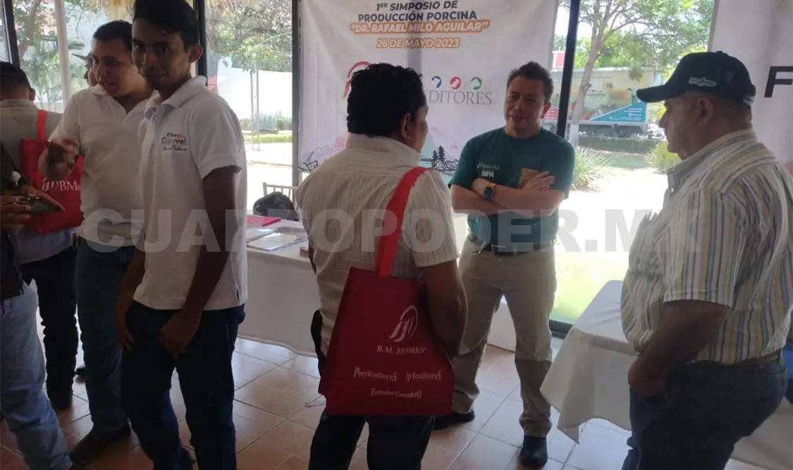 Convoca Gisprovet a simposio sobre porcicultura