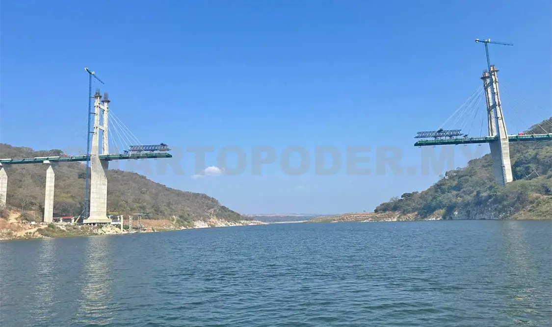 Inician etapa crítica del puente La Concordia