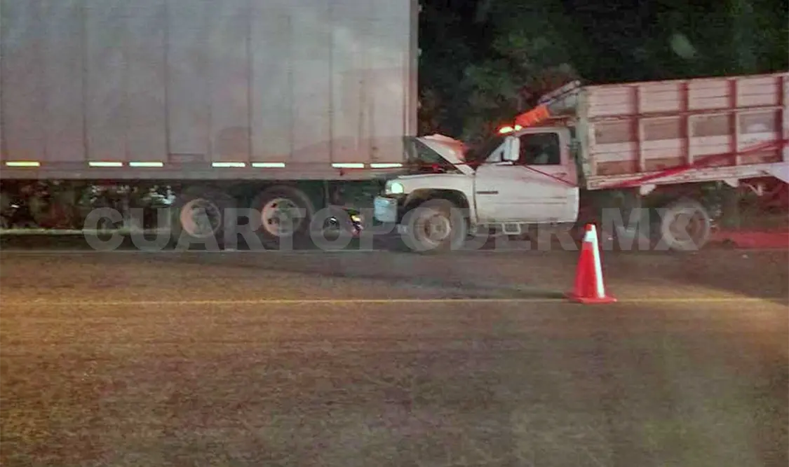 Chapín perdió la vida en accidente carretero