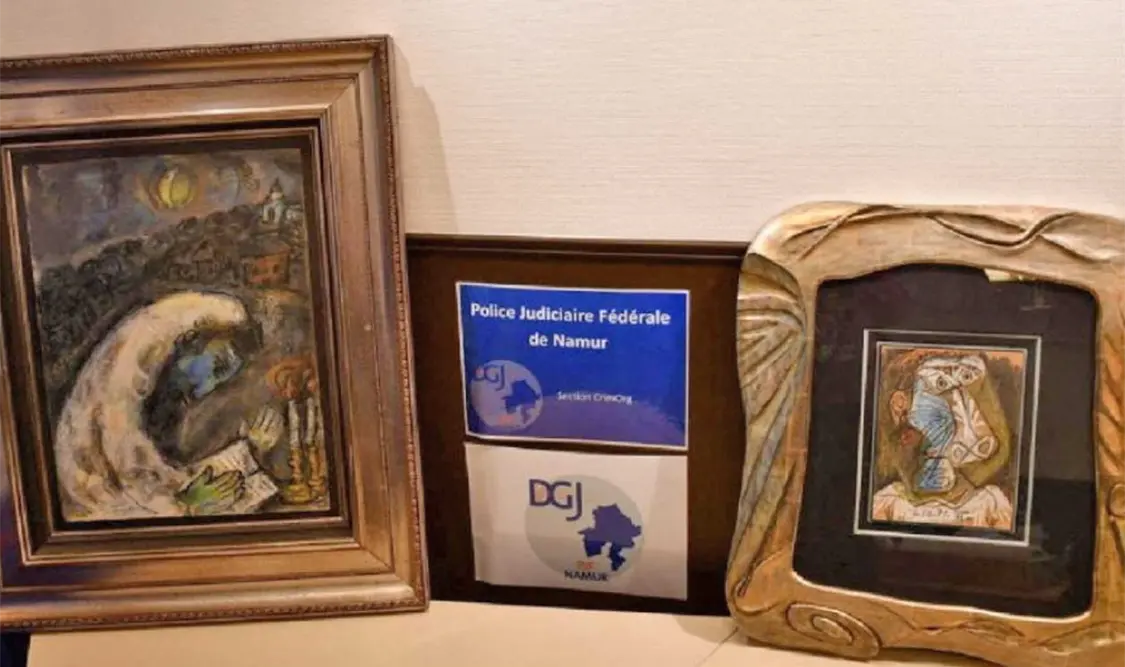 Los cuadros fueron robados a un coleccionista de Tel Aviv, Israel, en 2010. Cortesía