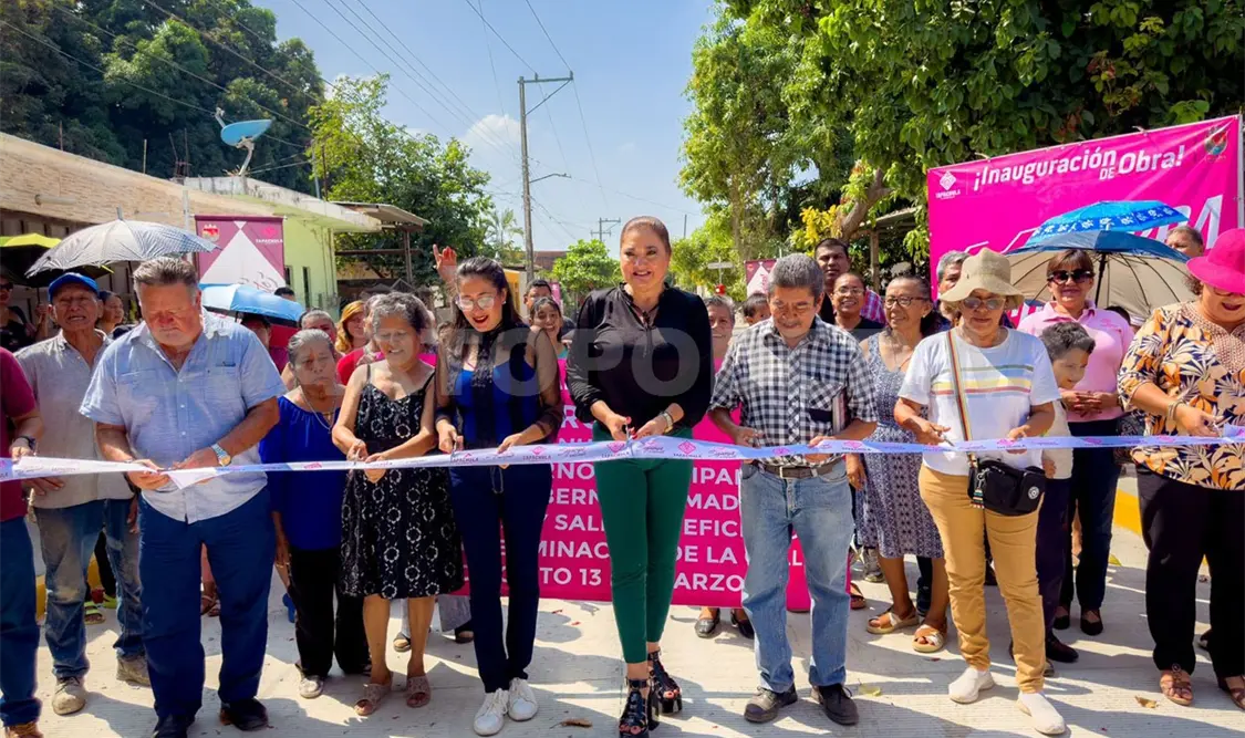 Inaugura Soto obra vial en la colonia Procasa