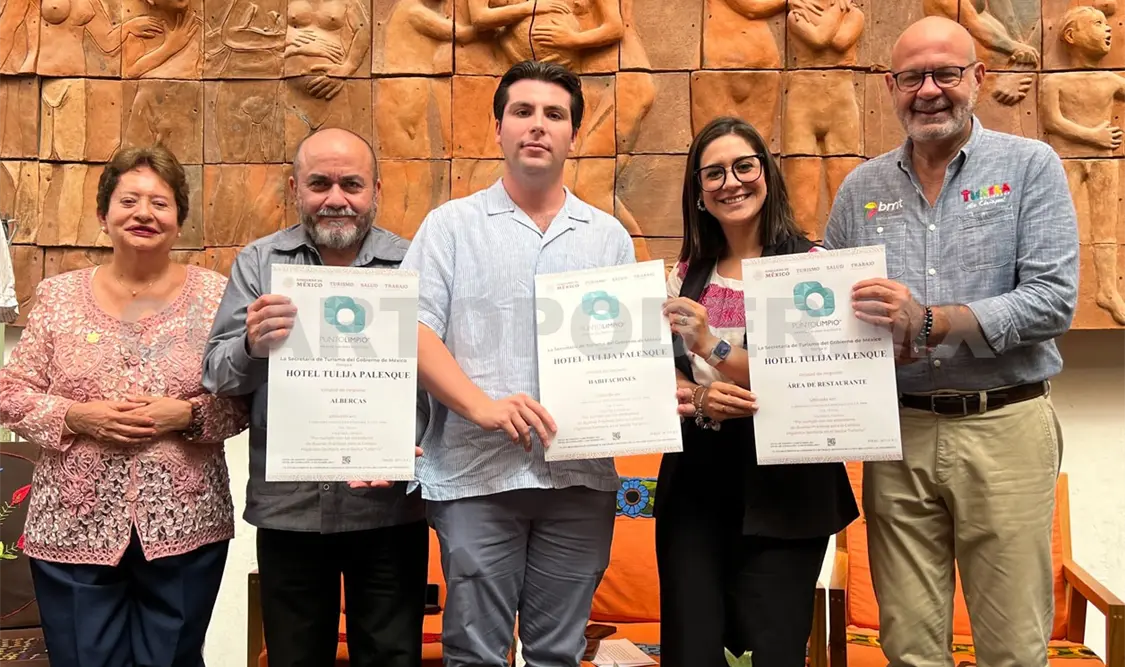 Entregan distintivos sobre competitividad turística