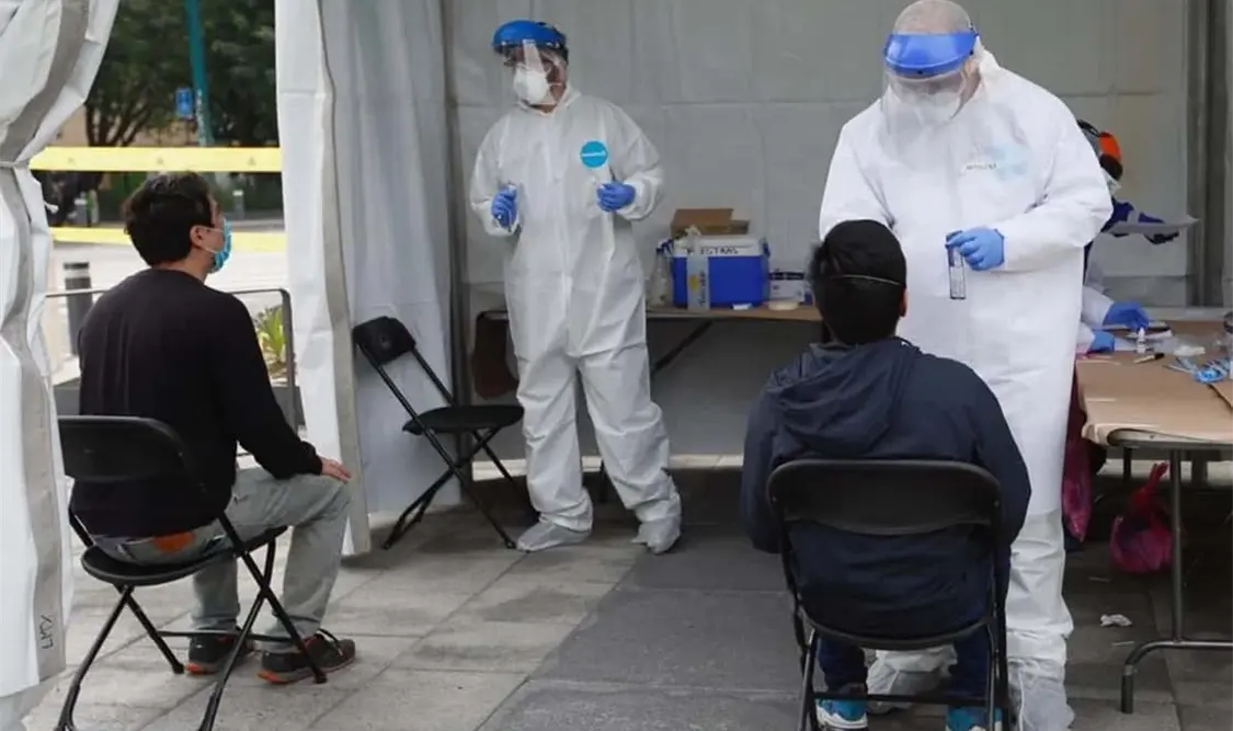 El Sinave alertó sobre casi 200 mil casos activos de covid-19 en el país. Cortesía