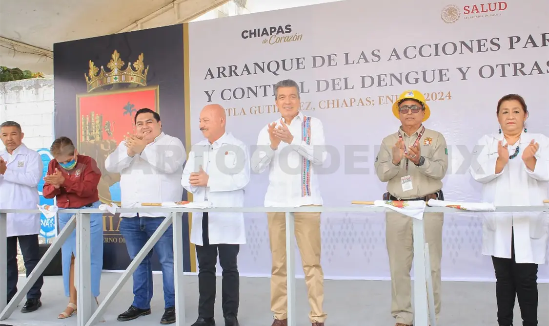 Encabeza REC acciones para la prevención y control del dengue