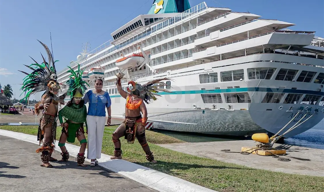 Empieza la temporada de cruceros en Tapachula