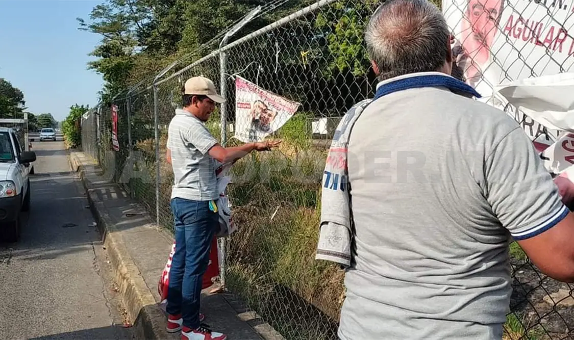 En par vial, instruyen retiro de propaganda política