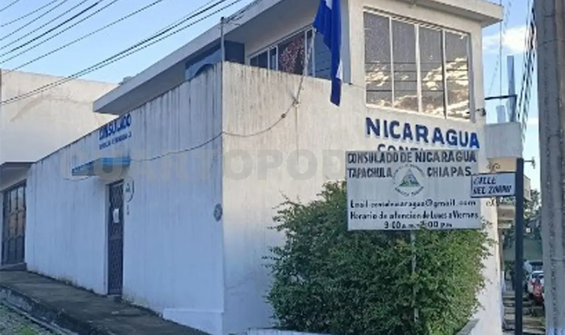 Cierra sus espacios el Consulado de Nicaragua