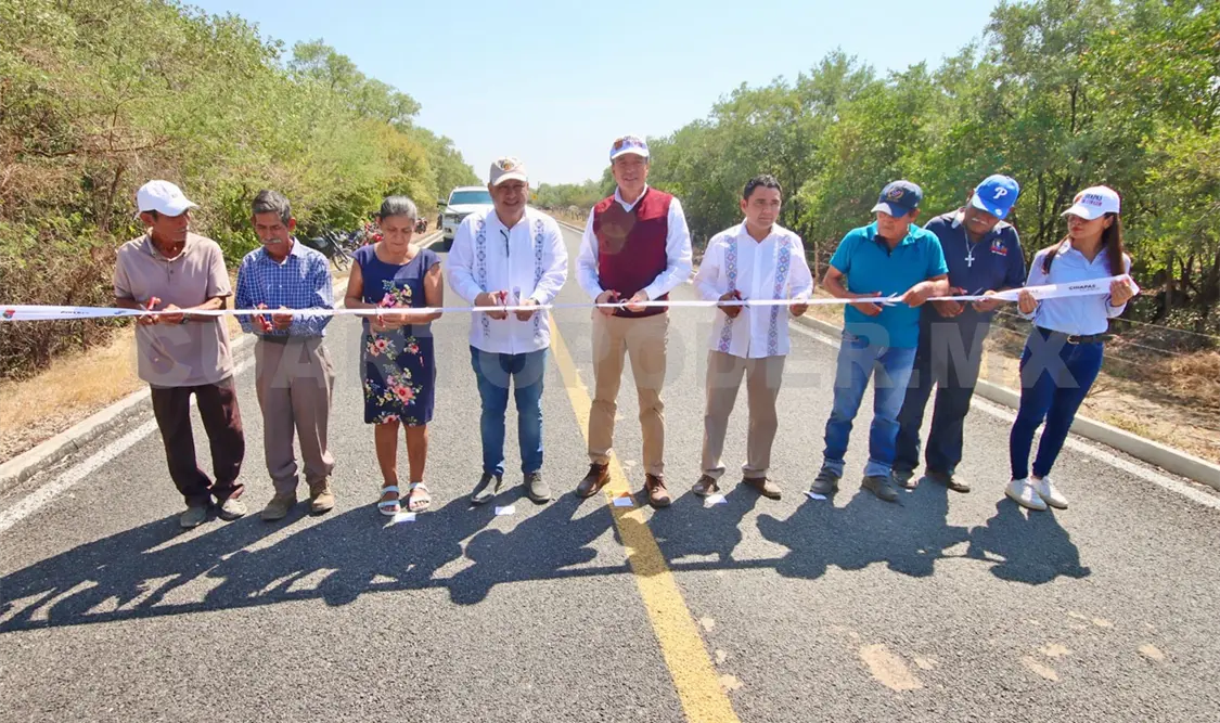 Inauguran camino San Isidro-Isla San José