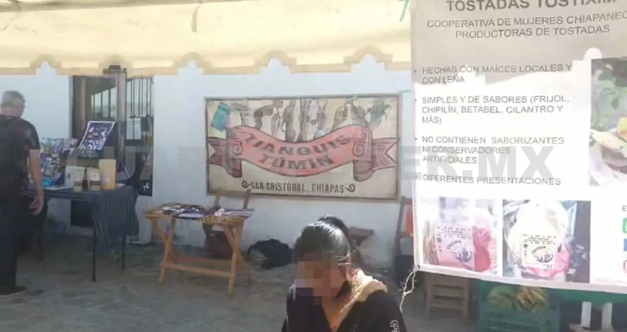 Participan 40 productores en tianguis de trueque