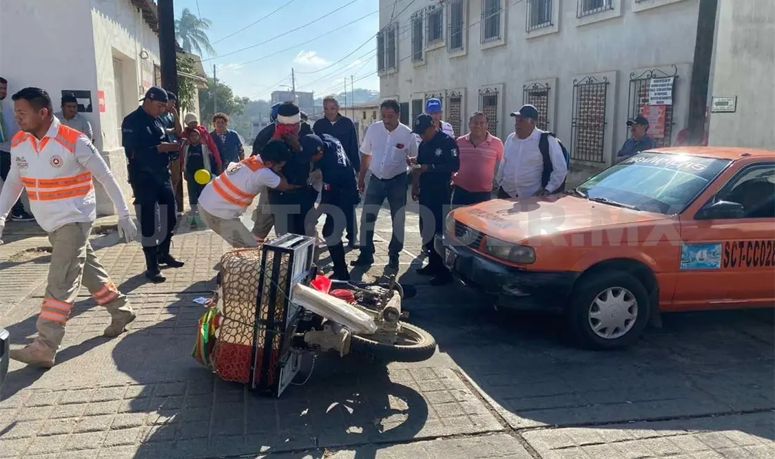 Taxi provoca corte de circulación en 10.ª Sur y 2.ª Oriente