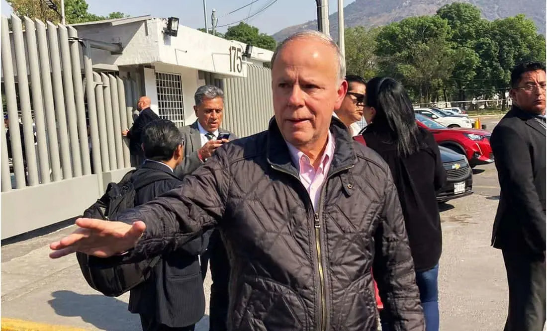 El periodista acudió a la audiencia en el Reclusorio Norte. El Universal