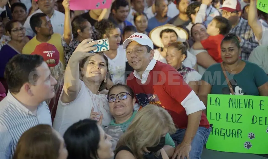 Acompaña Llaven Abarca a ERA en gira por Pijijiapan